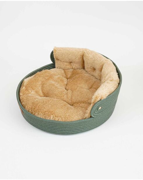 Panier pour animaux Maxie kaki - D.48 cm
