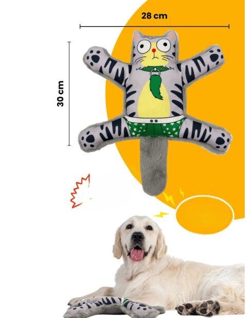 Giocattolo per cani grigio Havhav 1023 - 30x28 cm