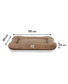 Cuccia per animali domestici Sally Dog XL marrone - 110x85x12 cm