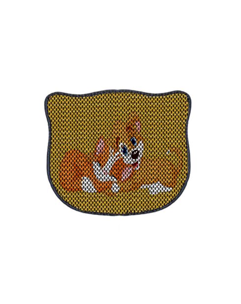 Kdkafa0021 gele kattenbakmat - 40x50 cm