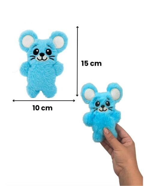 Miyav 1019 blauw kattenspeeltje - 15x10 cm