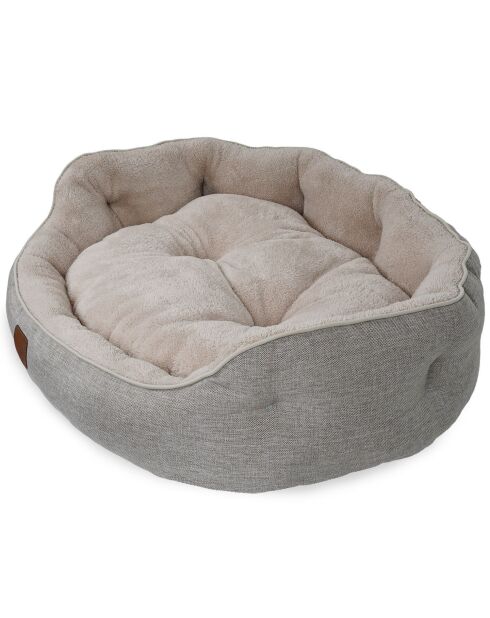 Beige bed voor huisdieren Coco L - 66x80x18 cm