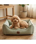 Vanilla M groen huisdierenbed - 40x55x18 cm