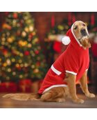 Sweat à capuche pour chien Christmassweat 6XL rouge