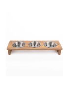 Ciotole Triple Animal Apvm17 beige
