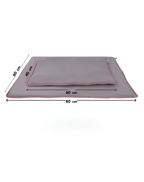 Lit pour animaux Thermo Mat vert - 40x60x3 cm