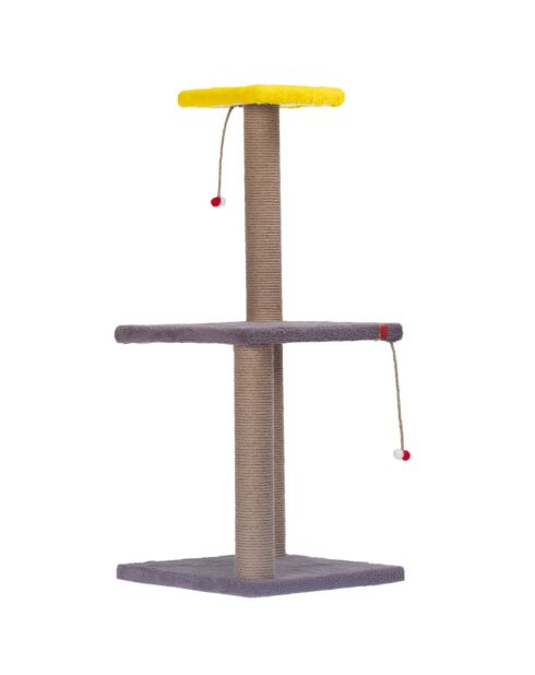 Albero per gatti Iki Katli antracite - 34x34x82 cm