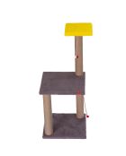 Albero per gatti Iki Katli antracite - 34x34x82 cm