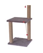 Albero per gatti Iki Katli antracite - 34x34x82 cm