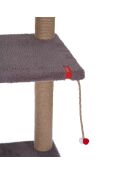 Albero per gatti Iki Katli antracite - 34x34x82 cm