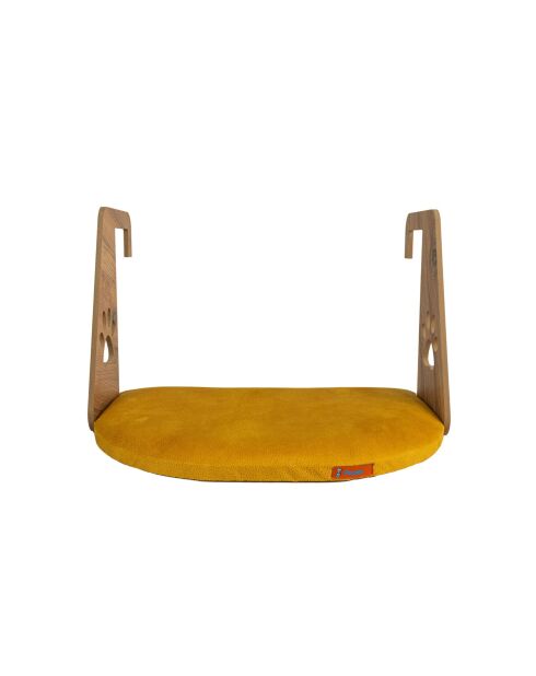 Termosifone letto per animali giallo - 52x35 cm