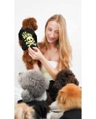 T-shirt nera per cani Little Rebel 3
