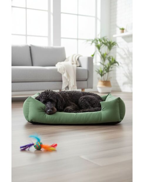 Kare XL groen huisdierbed - 80x60x17 cm