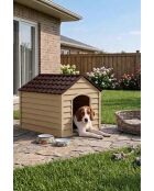 Dierenhuis 5100-4 champagne - 76x64x62 cm