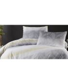 Parure housse de couette avec un taie d'oreiller en coton imprimé multicolore - 140x200 cm