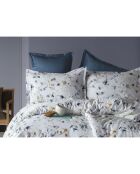 Parure housse de couette avec 2 taies d'oreiller en coton imprimé multicolore