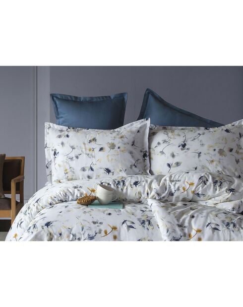 Parure housse de couette avec 2 taies d'oreiller en coton imprimé multicolore