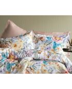 Juego de funda de edredón de algodón con estampado multicolor y 2 fundas de almohada