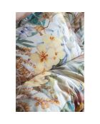 Juego de funda de edredón de algodón con estampado multicolor y 2 fundas de almohada