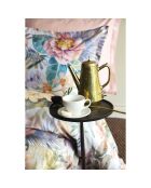 Juego de funda de edredón de algodón con estampado multicolor y 2 fundas de almohada