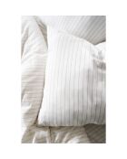 Set letto in cotone intrecciato tinto ecru con 2 federe - 200x200 cm