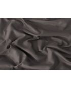 Taie de traversin en coton anthracite - 86x185 cm