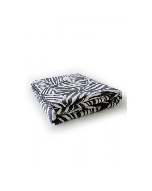 Couverture plaid anthracite