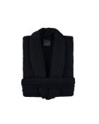 Peignoir homme en coton noir