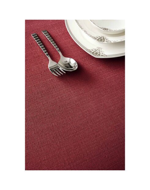 Nappe bordeaux - 150x150 cm