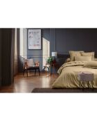 Set copripiumino beige 100% cotone satinato