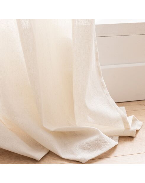 Cortina con ojales Wild natural, 140 x 240 cm