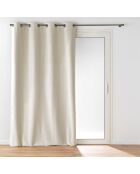 Tenda con occhielli naturali Olympe - 140 x 260 cm