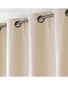 Tenda con occhielli naturali Olympe - 140 x 260 cm