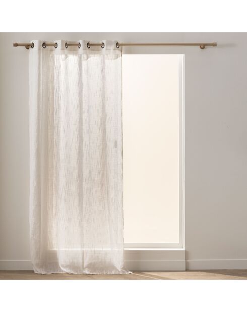 Panneau à oeillets Sigma naturel - 140 x 260 cm