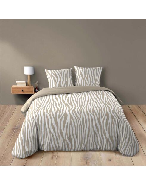 Set de 3 piezas de algodón Zebris multicolor, 240 x 220 cm