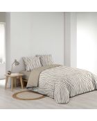 Set de 3 piezas de algodón Zebris multicolor, 240 x 220 cm