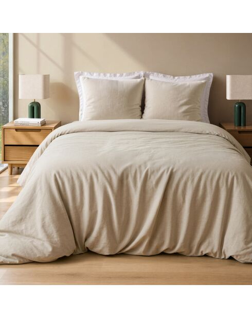 Set Liam de marfil de 3 piezas, 240 x 220 cm