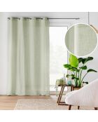 Cloris sage paneel met oogjes - 140 x 240 cm