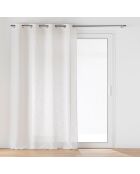 Pannello con occhielli in Cloris naturale - 140 x 240 cm