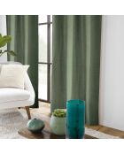 Cortina con ojales de cedro chino, 135 x 240 cm