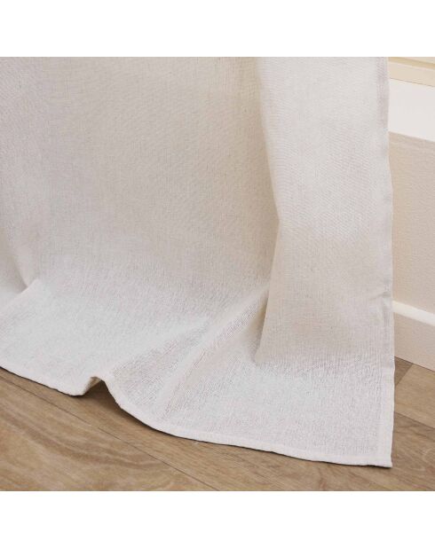 Tenda con occhielli Lacia, colore: avorio, 140 x 240 cm