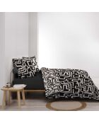 Set de algodón negro de 3 piezas Clover