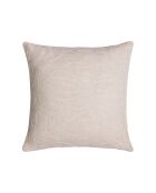 Cirana lichtbeige kussen - 45 x 45 cm