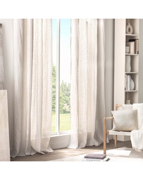 Cojín Cirana beige claro - 45 x 45 cm