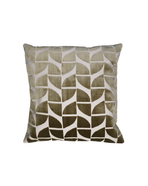 Coussin Topic kaki - 40 x 40 cm