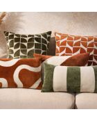Coussin Topic kaki - 40 x 40 cm