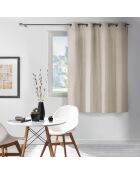 Tenda in lino con occhielli Chinea - 135 x 180 cm