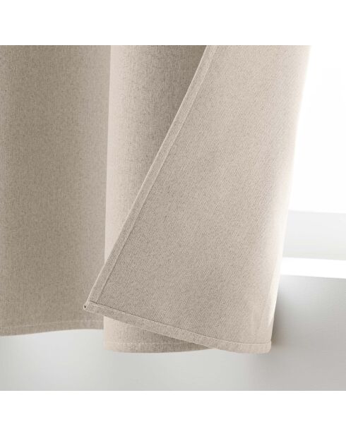 Tenda in lino con occhielli Chinea - 135 x 180 cm