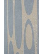Décoration murale Galaxy bleue et beige - 48 x 104 x 5 cm