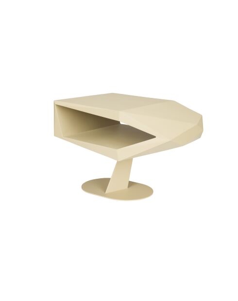Mesa auxiliar North beige - 60 x 40 x 40 cm